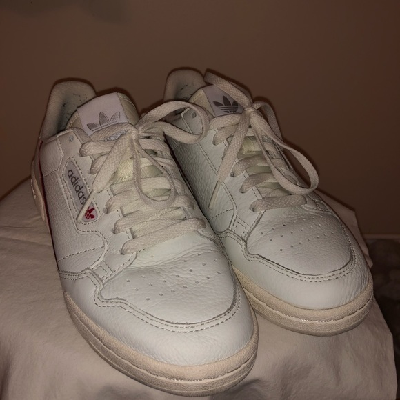 off white adidas continental 80